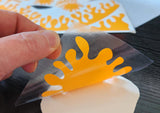 Splatter Drips Paint Mask Kit