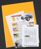 Flames Paint Mask Kit