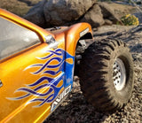 Pro Flames RC Paint Mask on a Trail Truck