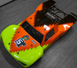 Losi 5T RC Body Painted with Saw Blade Paint Mask