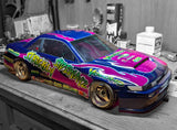 Accord RC Drift paint masking custom Yokomo