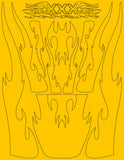 Accord Pre Cut RC Painting Stencil