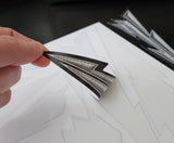 Dysfunctional Internal Graphics are printed in reverse with white backing so you can paint any color behind them.