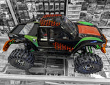Honeycomb RC Vinyl Paint Templates on a Trail Truck