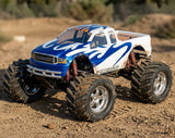 Traxxas T-Maxx custom painted with xxx main Predator pre-cut vinyl paint masking stencils.