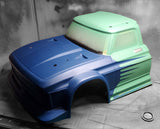 ARRMA Infraction with xxx main Racing Scallops pre-cut vinyl RC Car Paint Masking Stencils.