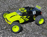 Vintage Team Associated RC10T painted with Large Drips pre-cut vinyl RC body painting stencils