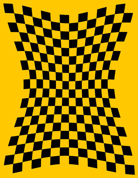 Distorted Checkers 2 RC Paint Masks - xxx main Racing