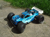 Fury Stencil on an HPI RC Truggy