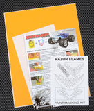 Razor Flames Paint Mask Kit