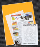 Splatter Drips Paint Mask Kit