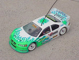 Splatter Drips RC Car Paint Masking Decals on a Touring Car